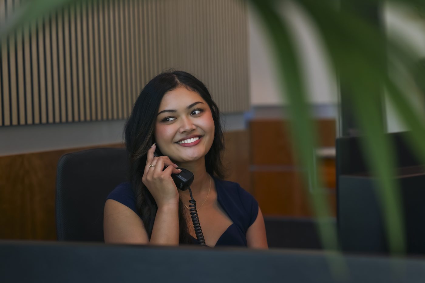 Virtual office reception